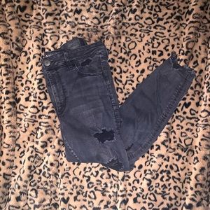 Distressed American Eagle Jeans
